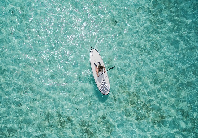 Cours de paddle géant à Hossegor