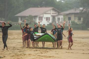 Cours de paddle à Hossegor