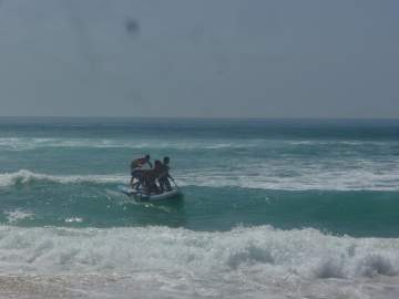 Cours de paddle à Hossegor