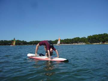 Cours de paddle à Hossegor